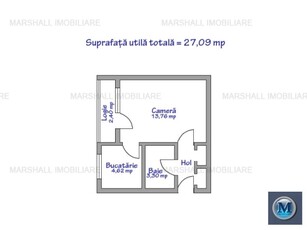 Garsoniera de vanzare, zona Democratiei