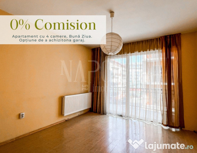 Apartament spatios cu 4 camere, situat in inima zonei Buna Ziua!