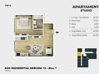 Reducere Majora - AP 2 Camere Berceni - 400m Metrou