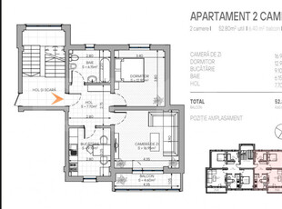 Apartament 2camere Schitul Duca