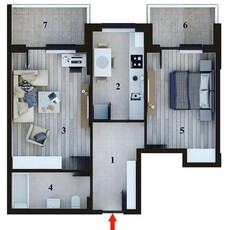 Apartament cu 2 camere de vanzare in Bragadiru COMISION 0% DIRECT DEZVOLTATOR