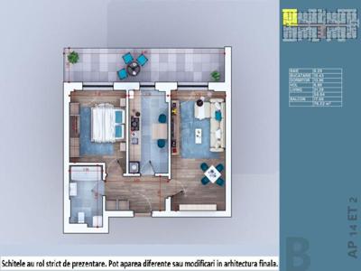 (AP.16/BL.2/C2) FINALIZAT - 3 camere Th Pallady - Metrou Teclu - Estimobiliar