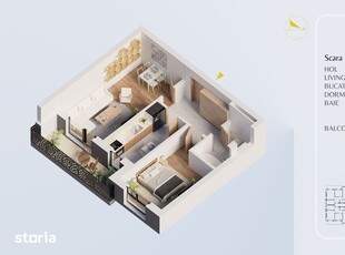 Apartament 3 camere | Bulevardul Unirii | 8 minute metrou Unirii