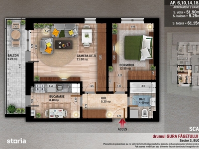 Apartament 2 finalizare, Direct Dez , Comision 0, metrou