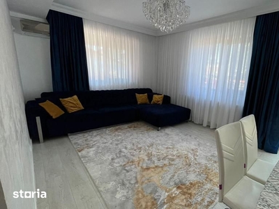 Apartament 3 camere mobilat utilat premium+curte proprie, metrou Jiulu