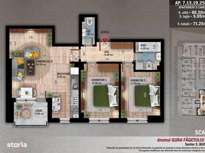 Apartament 3 finalizare, Direct Dez , Comision 0, metrou