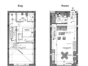 Apartament mobilat utilat 2 camere 2 bai 55 mpu balcon loc parcare