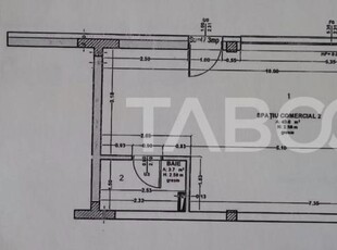 Spatiu comercial de inchiriat 6 locuri de parcare zona Turnisor Sibiu