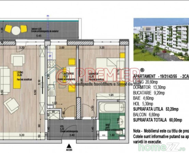 Sector 4- Aparatorii Patriei- Apartament cu 2 camere