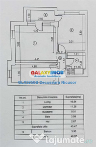 Apartament 2 Camere, Ilie Petre, Militari Residence, 43.700