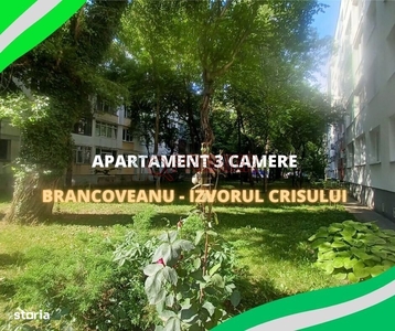 Brancoveanu - Izvorul Crisului - 3 camere - centrala termica