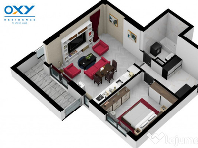Rahova-Oxy Residence, 2 Camere 64 mp mega discount