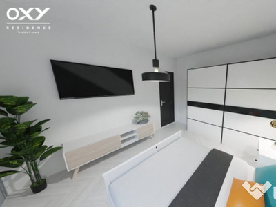 Titan-Oxy Residence, Studio Tip A complet mobilat