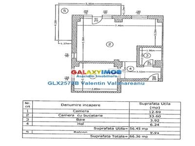 Apartament 2 Camere Militari Residence DV 530