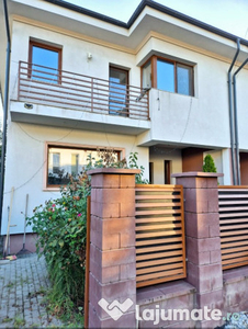 Casa Bragadiru 120mp, 4 camere, 3 bai, foișor, parțial mobilata