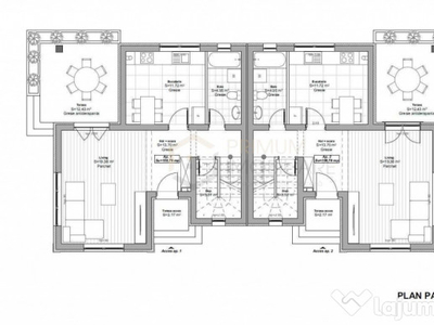 GIROC - Duplex spatios - Zona excelenta - Asfalt - Toate uti