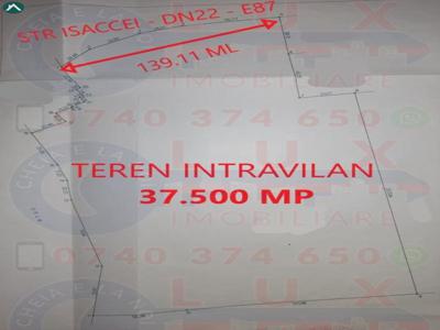 ID 7489 Teren INTRAVILAN - STR ISACCEI – DN22 – E87