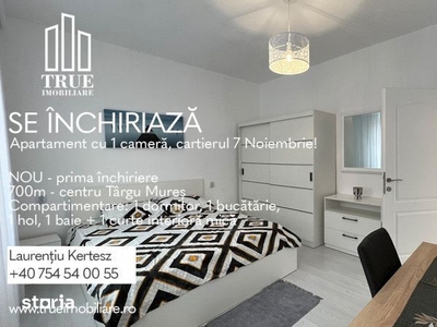 Apartament cu 1 cameră, 30m², cartierul 7 Noiembrie!