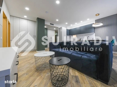 Apartament ultrafinisat de inchiriat, cu 2 camere, in zona Centrala