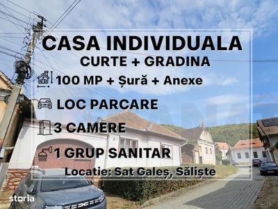 Casa Saseasca cu teren generos in Harman