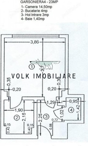 De vanzare Apartament 3 camere, zona Centru (Bloc Nou).