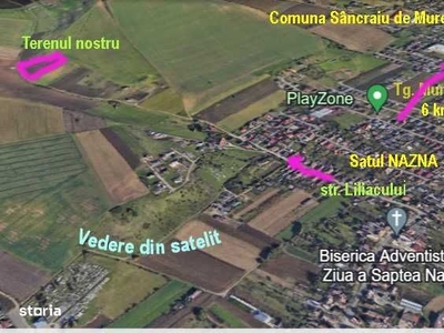 Vand teren extravilan 2,32 ha, sat Nazna, UAT Sancrai, jud Mures