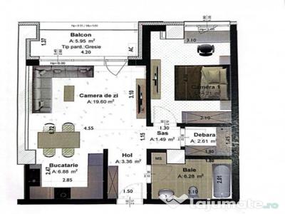 A/1460 Apartament constructie 2023 în Tg Mureș - Tudor