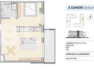 Apartament 2 camere finisat, SEMICENTRAL!!!