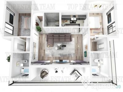 Apartament ieftin cu 3 camere in Otopeni