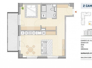 Apartament 2 camere