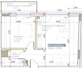 Apartament 2 camere decomandat