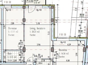 Apartament de 3 camere, semidecomandat, bloc nou, zona Pod IRA