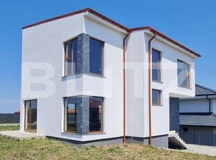 Exclusiv ! Casa individuala 120 mp , teren 464 mp suprafata plana, Dezmir